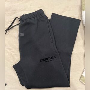 Essentials Fear of God Black Sweatpants